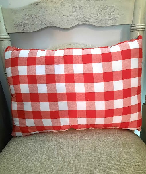 Farmhouse Red/Check with Ruffle