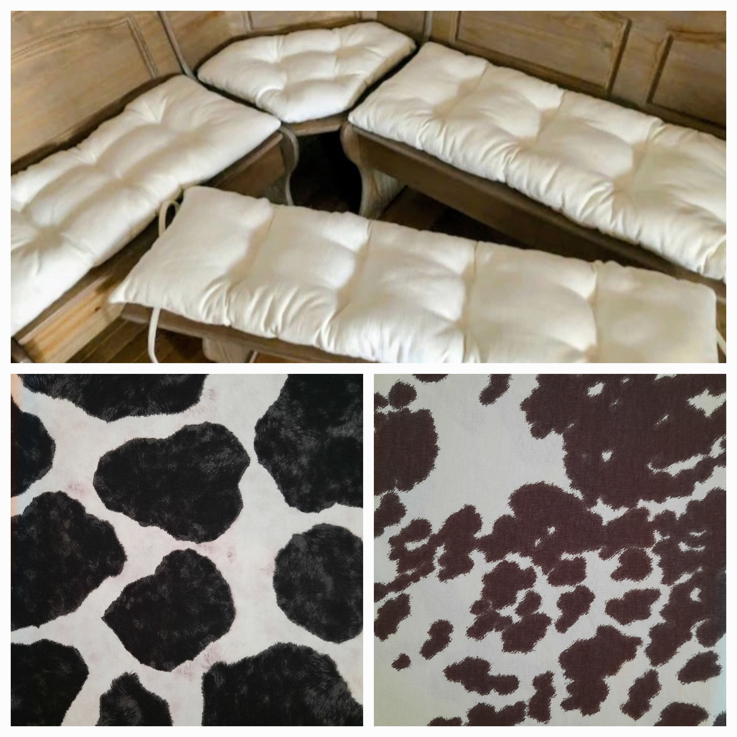 4 Piece Nook Cushions Set ties on Single cushion only