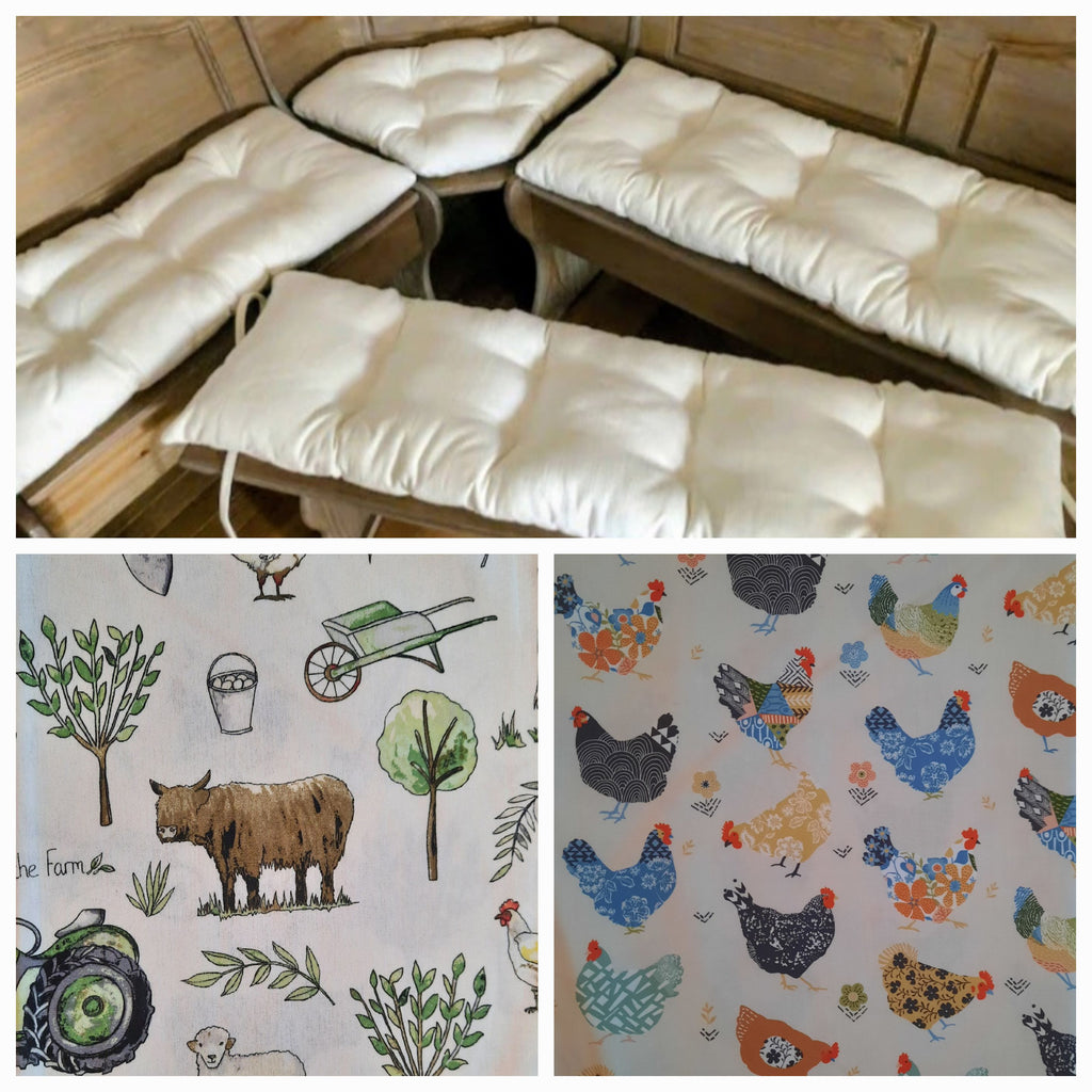 4 Piece Nook Cushions Set ties on Single cushion only