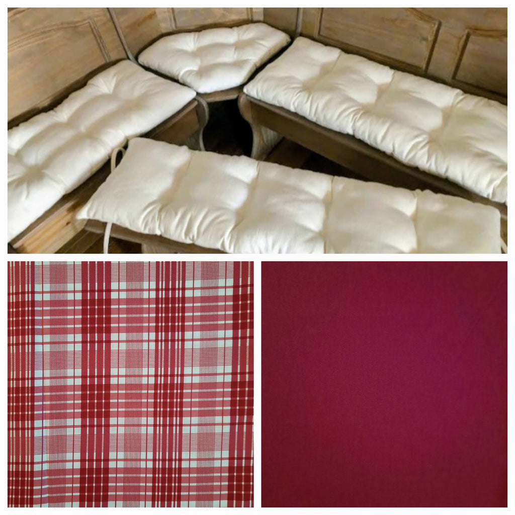 (Copy) 4 Piece Nook Cushions Set ties on Single cushion only